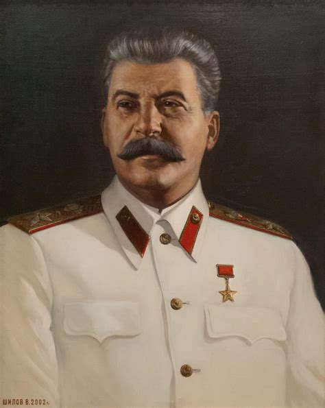 Portrait Of Joseph Stalin Viktor Shilov Подробное описание экспоната аудиогид интересные