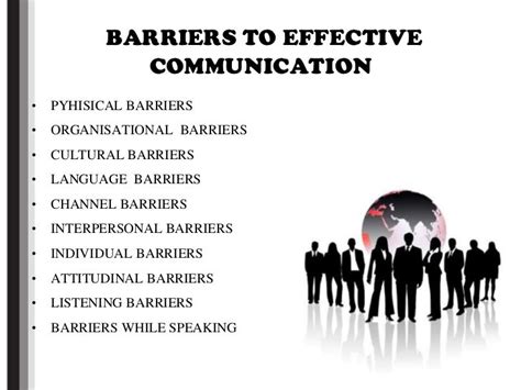 To help deliver a clear message, get to your point quickly, give the listener context, and check for understanding. Image result for barriers to effective communication ...