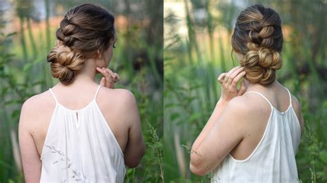 Knotted Braid Updo Homecoming Hair Cute Girls