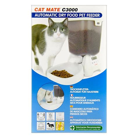 Is the cat mate c3000 suitable for your kitty? Cat Mate C3000 Automatic Dry Food Pet Feeder