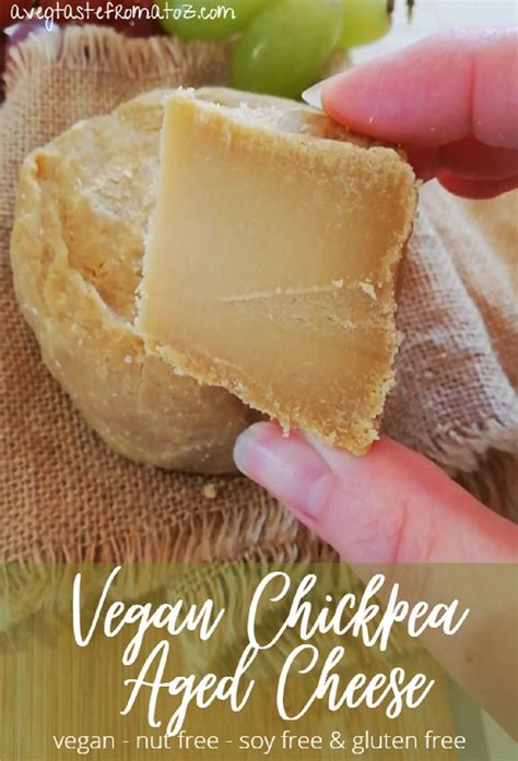 Aged Chickpea Cheese Recipe Vegan Cheese Recipes Vegan Dishes