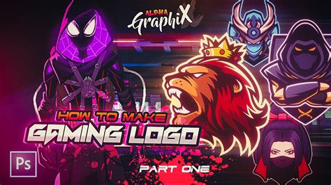 How To Make Gaming Logo In Photoshop Beginning Method Part One