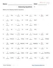 Balance each of the following equations. balancing-chemical-equations-worksheet-1-answer-key-new ...