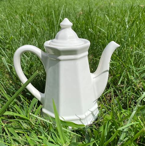 Vintage Pfaltzgraff Heritage Collection Ironstone Coffee Pot Etsy