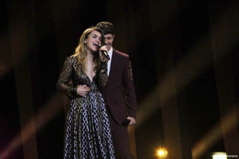 ensayo Amaia y Alfred en Eurovisión Lisboa Ensayo final Foto David Moreno Dando la nota