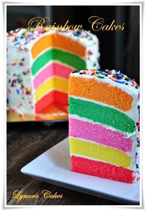 Lynara Cakes Martha Stewart Rainbow Cakes