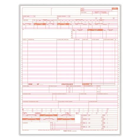 Ub 92 Hospital Claim Forms 920 1 Part At Staples