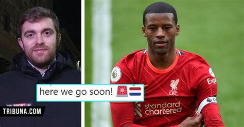 Georginio wijnaldum, gelecek sezon için barcelona'yla anlaşmaya vardı. Wijnaldum set to join Barcelona: Fabrizio Romano