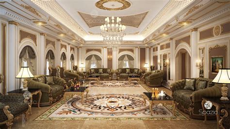 Classic Majlis Interior Design In Dubai Spazio