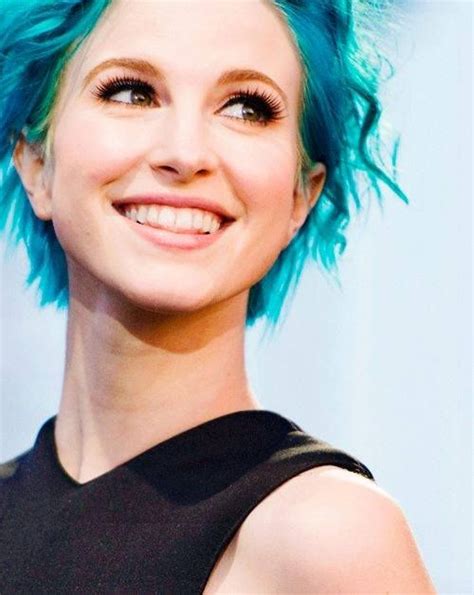 Hayley Williams With Blue Hair Hairstyle Pinterest Blue Hair