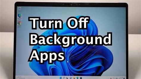 How To Turn Off Background Apps On Windows 11 Pc Easy Youtube