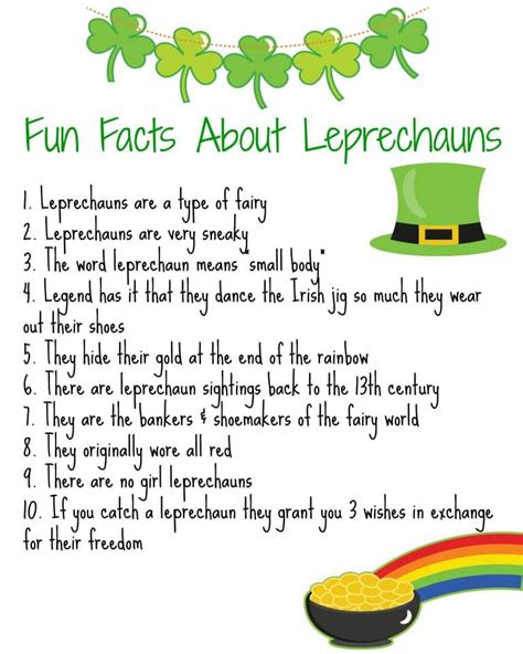 Lots Of Lucky Leprechauns Activities Books And Fun Facts The Chirping Moms
