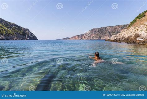 Kefalonia Island Greece Stock Image Image Of Ocean 182031273