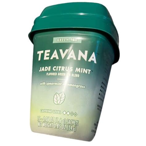 Teavana Jade Citrus Mint Green Tea With Spearmint And Lemongrass 15