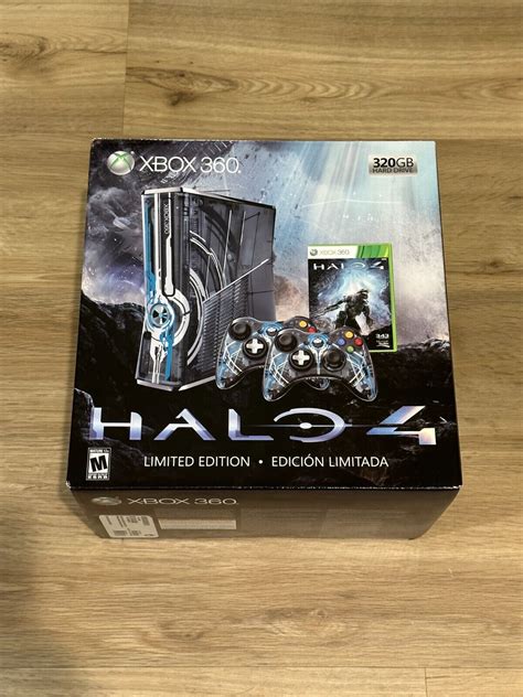 New Halo 4 Limited Edition Xbox 360 Console 320gb Brand New Factory