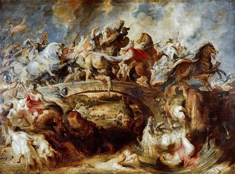 The Battle Of The Amazons By Peter Paul Rubens Museum Art
