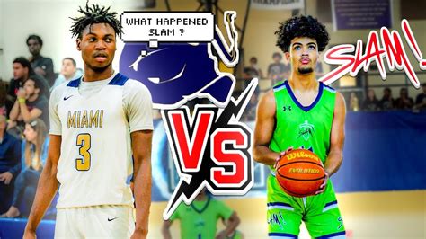 What Happened To Slam Miami High Vs Slam Must Watch 😳 Youtube