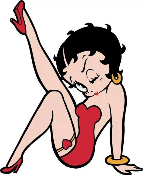 Imagen Sobre Betty Boop De Vicky Mayo En Rojo Pasión Red Passion