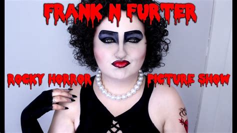 Rocky Horror Dr Frank N Furter Halloween Costume Makeup Tutorial