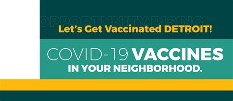 Covid 19 Vaccine City Of Detroit