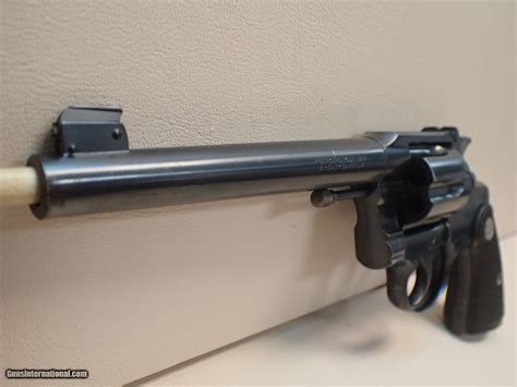 Colt Officers Model Target 38spl 6 Heavy Bbl Blued Revolver 3rd Issue
