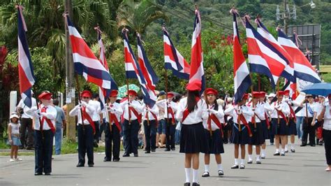 Celebración De Independencia De Costa Rica