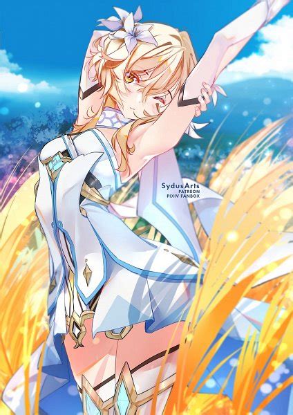 The female version of the player character in genshin impact, and the sister of aether if he is chosen as the player character. Lumine (Genshin Impact) Image #3103143 - Zerochan Anime Image Board