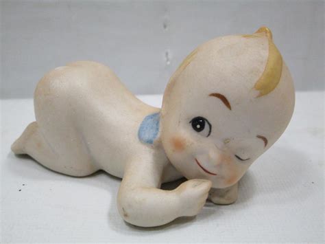 Sold Price Vintage Matte Porcelain Cupie Doll Baby Figurines May 6