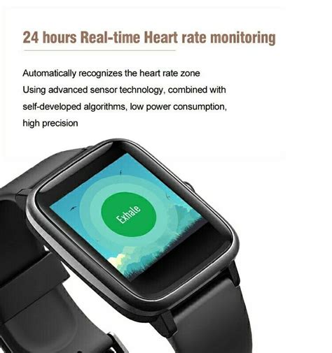 Letsfit 2020 Smartwatch Id205l Waterproof Ip68 Bluetooth Support