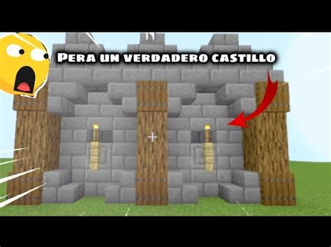 Descubre C Mo Hacer La Pared De Un Castillo En Minecraft Youtube