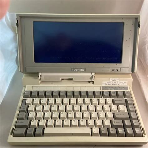 Vintage Toshiba T1200 Laptop Intel Untested Pp 9500 Picclick