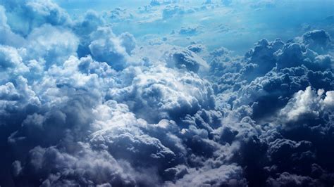 Blue Clouds Aesthetic Wallpapers Wallpaper Cave