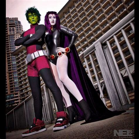 Beast Boy And Raven Disfraces Disfraces Parejas Disfraces Y Chico Bestia