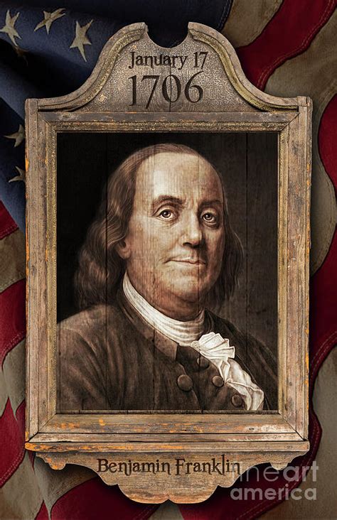Benjamin Franklin Digital Art By Mark Miller Fine Art America