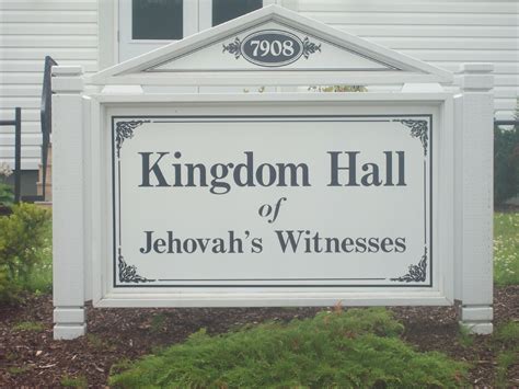 Kingdom Hall of Jehovah's Witnesses Goal. To visit any hall and go out