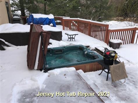 Winter Hot Tub Woes Jersey Hot Tub Repair