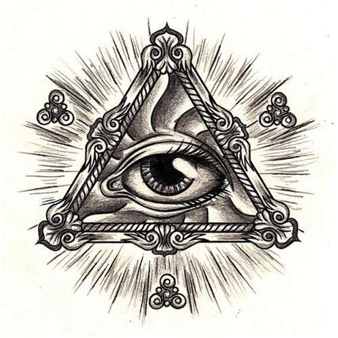 Triangle Eye Tattoos