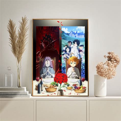 The Promised Neverland Yakusoku No Neverland Anime Poster Etsy