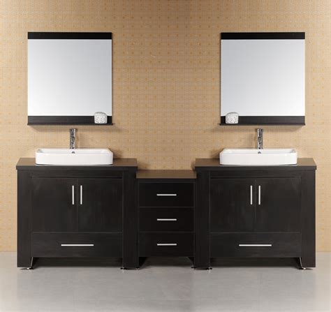 Find double vanities at wayfair. Double Sink Vanity Designs in Gorgeous Modern Bathrooms ...