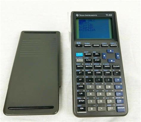 Texas Instruments Graphing Calculator Type Ti 82 Scientific Graph Grey