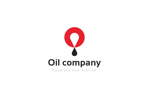 Oil Company Logo Logo Templates On Creative Market