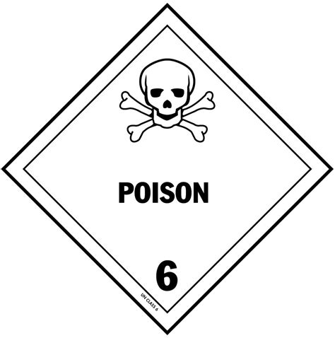 Fast & free shipping available on select the codes are typically generated by your shipping carrier. D.O.T. Poisonous Material Label for Hazardous Materials ...