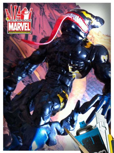 Symbiote Wolverine X Men Custom Action Figure