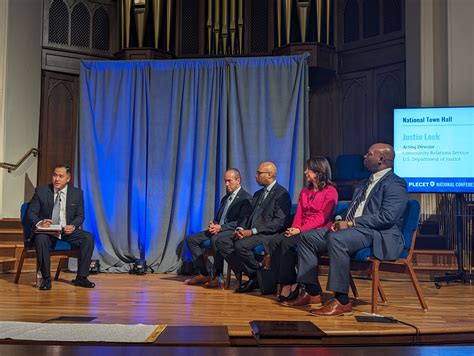 Robert Contee III on law Enforcement Panel — FBI