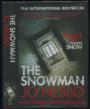 Jo Nesbo The Snowman First Edition Book And Jacket