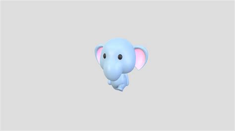 Character Rigged Elephant Buy Royalty Free D Model By Balucg