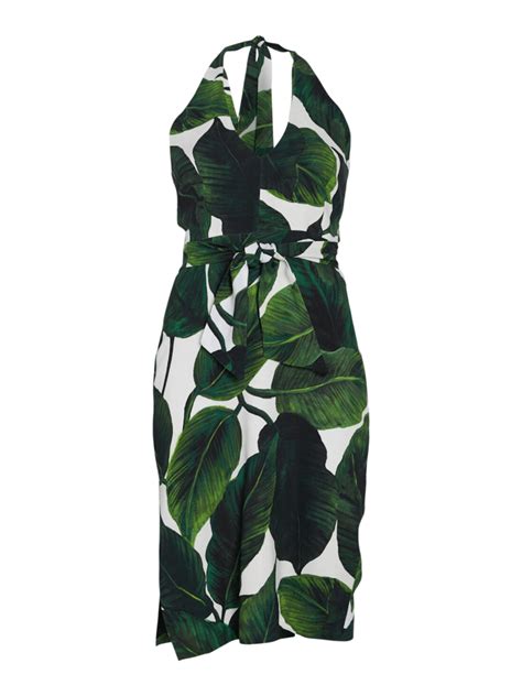Banana Leaf Print Vanessa Dress | Dresses, Banana leaf print, Vanessa dress