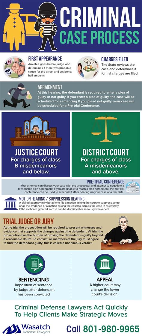 Infographic Criminal Justice Process