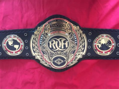 Roh Ring Of Honor World Heavyweight Title Champion Belt Replica 2mm