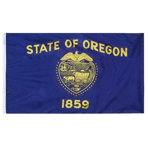 Oregon Flag 3 x 5 ft. Outdoor Use